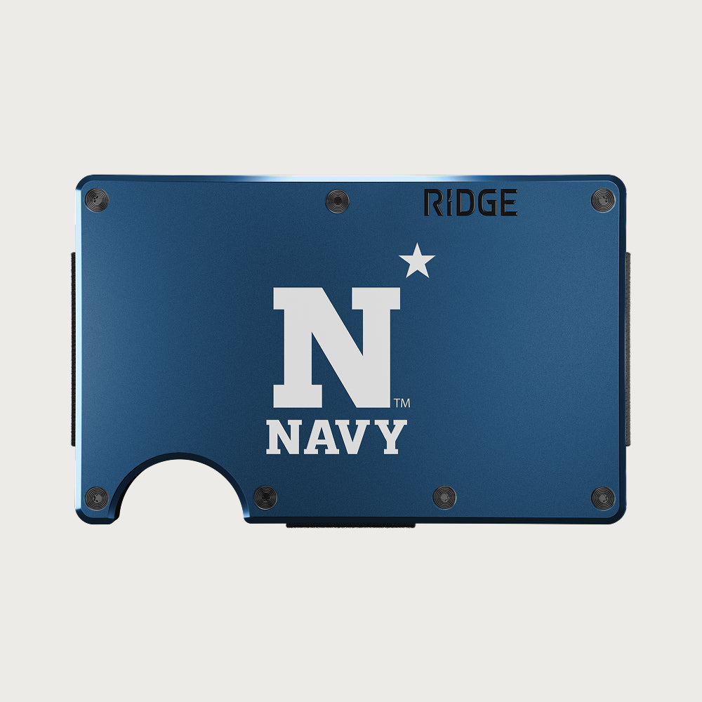 Ridge Wallet - Navy Midshipmen