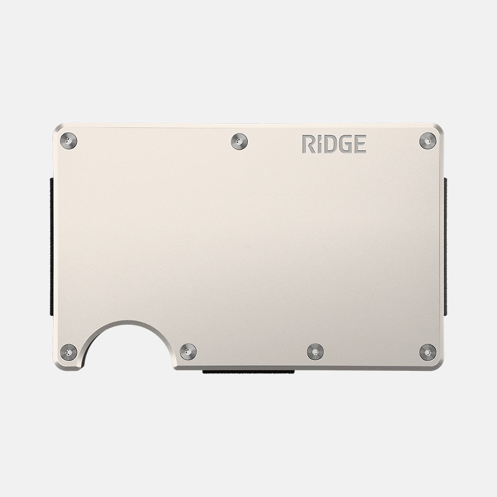 Ridge Wallet - Monaco White