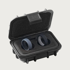8mm Silicone Ring Set - Gunmetal