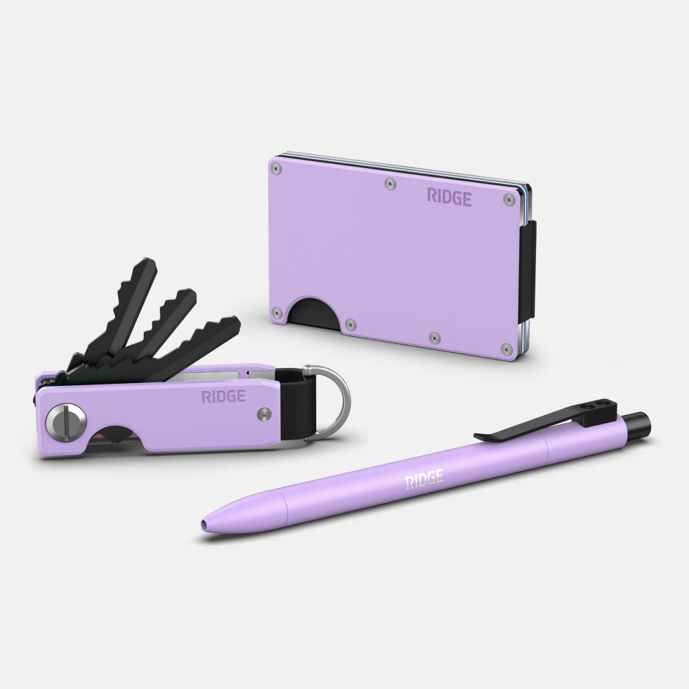 Daily Writer Kit (Click Pen) - Lavender