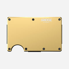 Ridge Wallet - 18K Gold