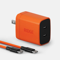Wall Charger Set - 45W - Basecamp Orange