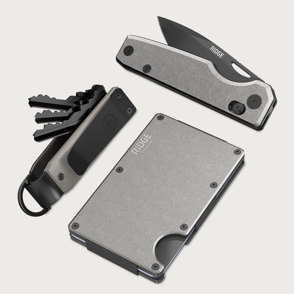 Daily Survival Kit - Stonewashed Titanium