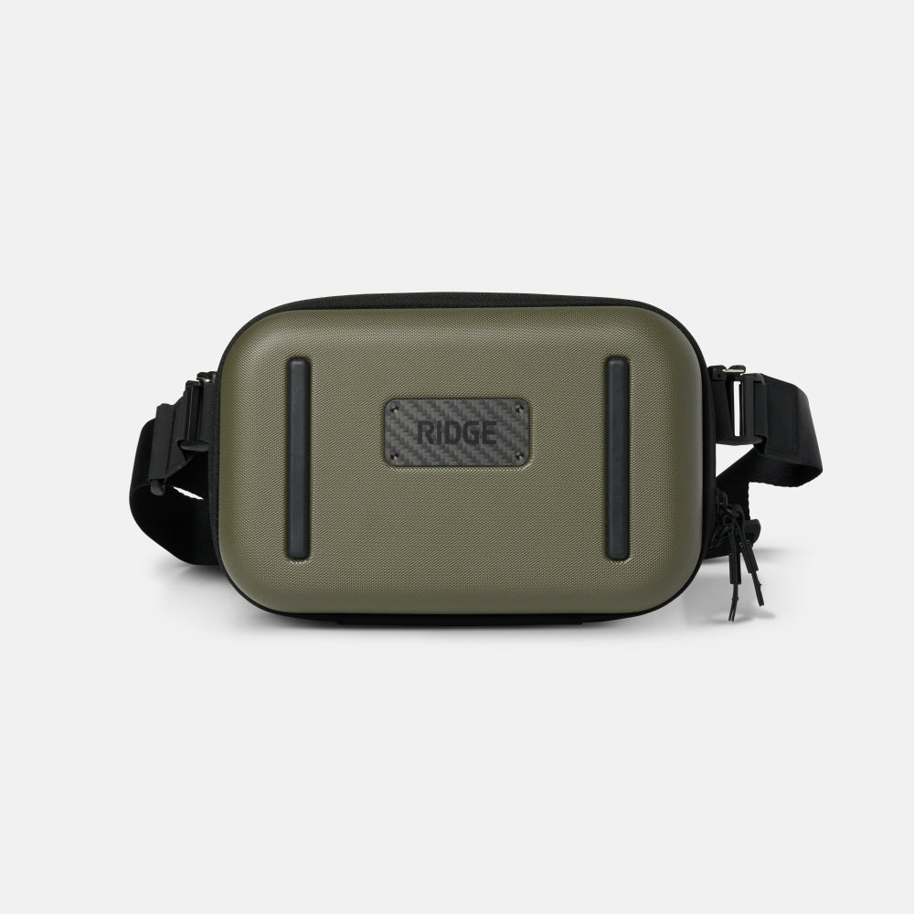 Hardshell Sling - Matte Olive