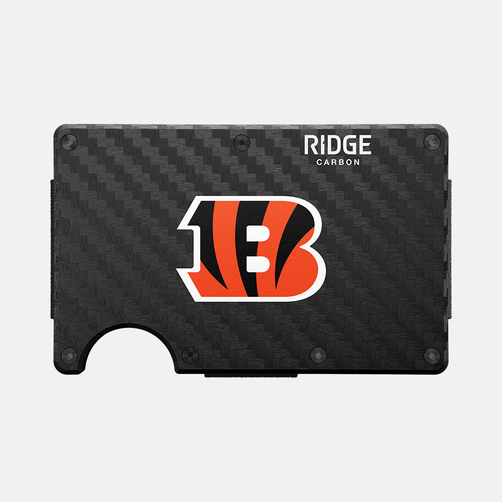 Ridge Wallet - Cincinnati Bengals - Carbon Fiber 3k