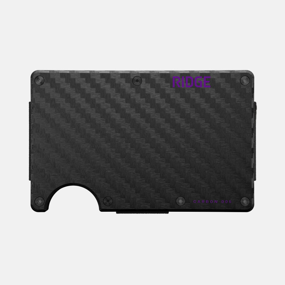 Ridge Wallet - Alaska Twilight Carbon 006