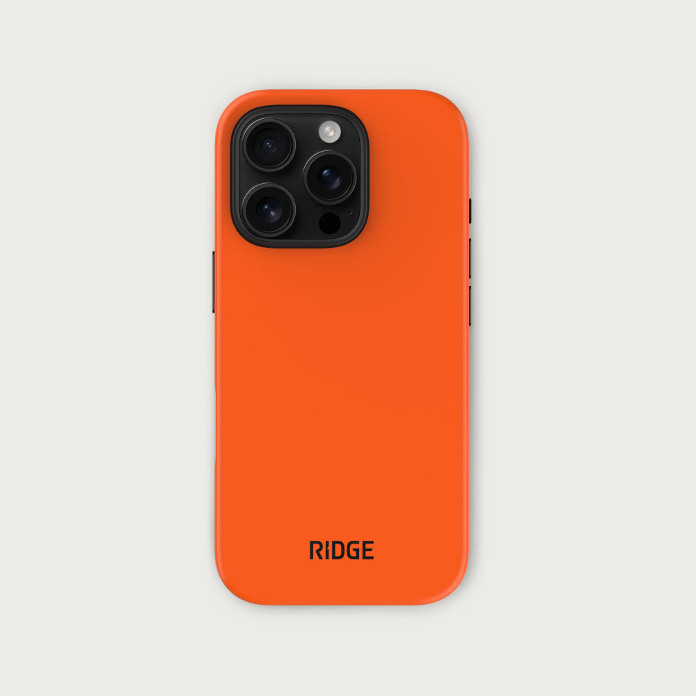 Ridge Phone Case - Basecamp Orange - iPhone 16 Pro