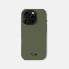 Ridge Phone Case - Matte Olive - iPhone 16 Pro